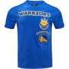 Mens NBA Retro Classics Cotton Taping Tee(Royal Blue)