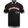 Mens NHL Classic Chenille Button Down(Black)