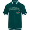 Mens NHL Classic Chenille Button Down(Forest Green)
