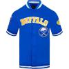 Mens NHL Classic Chenille Button Down(Royal Blue)