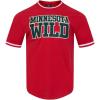 Mens NHL Classic Chenille Short Sleeve Top(Red)