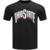 Pro Standard Mens Ohio State University Classic Chenille Short Sleeve Tee Black L