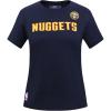 Pro Standard NBA Womens Womens NBA Classic Chenille Cotton Short Sleeve Slim Tee(Midnight Navy)