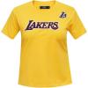 Pro Standard NBA Womens Womens NBA Classic Chenille Cotton Short Sleeve Slim Tee(Yellow)