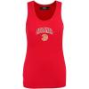 Pro Standard NBA Womens Womens NBA Classic Chenille Cotton Single Jersey Tank Top(Red)