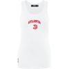 Pro Standard NBA Womens Womens NBA Classic Chenille Cotton Single Jersey Tank Top(White)