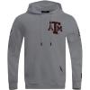 Pro Standard NCAA mens Pro Standard Mens Classic Chenille Cotton Double Knit Pull Over Hoodie(Gray)