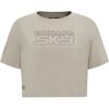 Pro Standard Womens WNBA Neutral Cotton Short Sleeve Boxy Tee(Taupe)