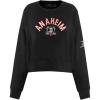 Womens NHL Classic Chenille Crewneck Sweatshirt(Black)