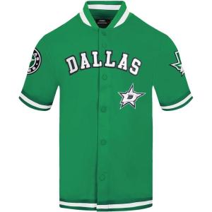Mens NHL Classic Chenille Button Down(Kelly Green)