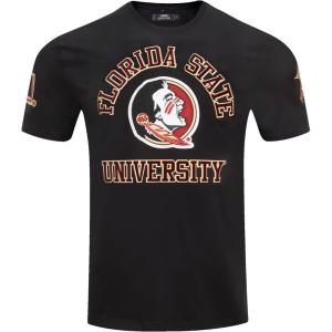 Pro Standard Mens Florida State University Classic Chenille Short Sleeve Tee Black XL