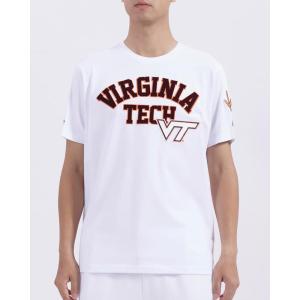 Pro Standard NCAA Mens Mens College Classic Chenille Cotton Short Sleeve Tee(White)