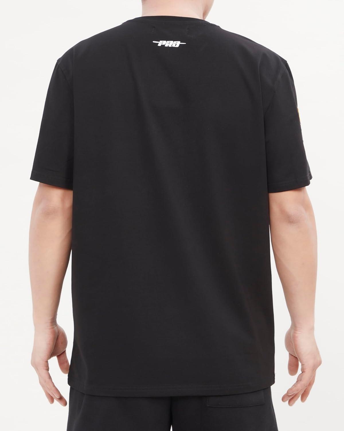 image:imagePro Standard College Mens Mens College Classic Chenille Standard Cotton Short Sleeve ShirtBlack