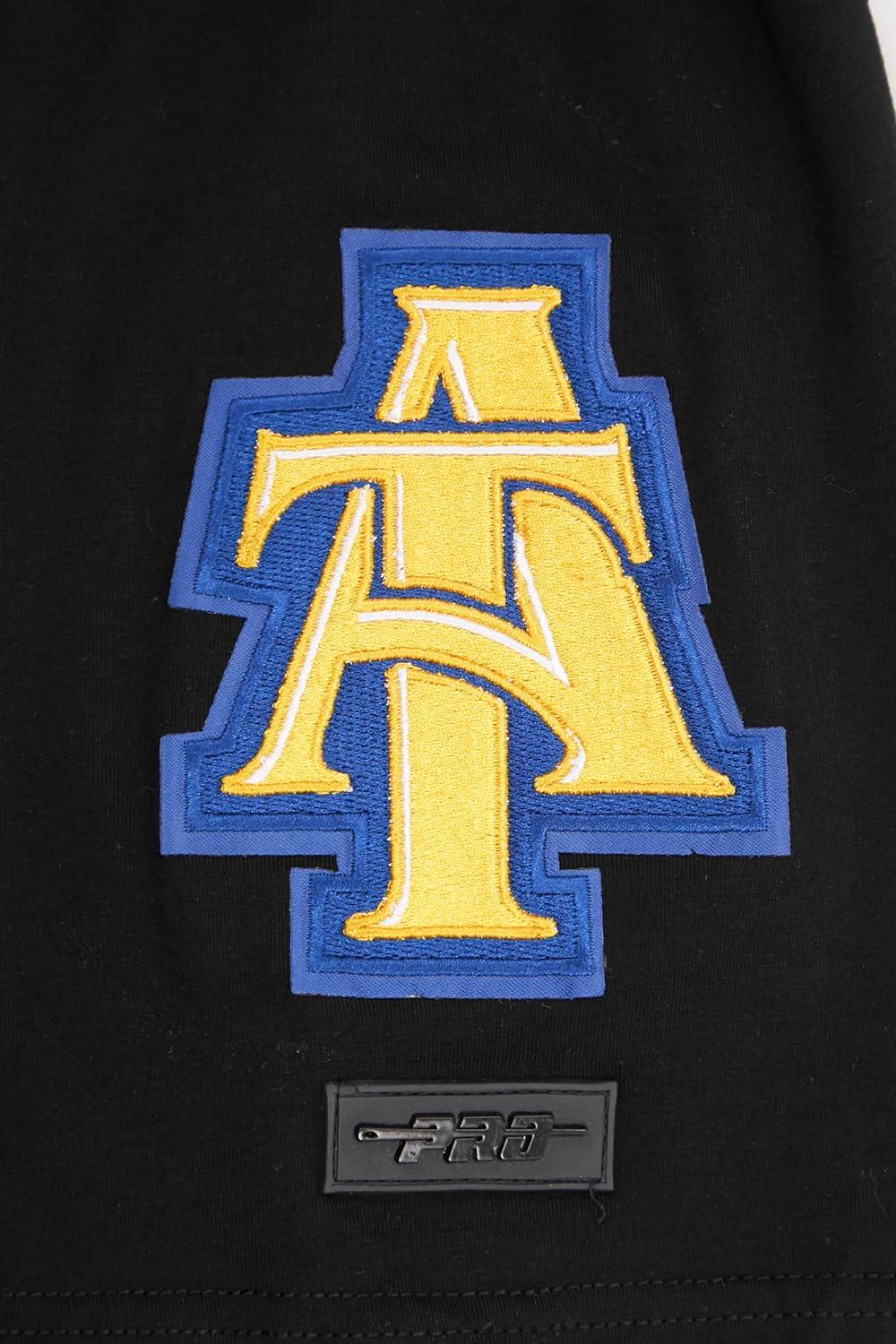 image:imagePro Standard College Mens Mens College Classic Chenille Standard Cotton Short Sleeve ShirtBlack