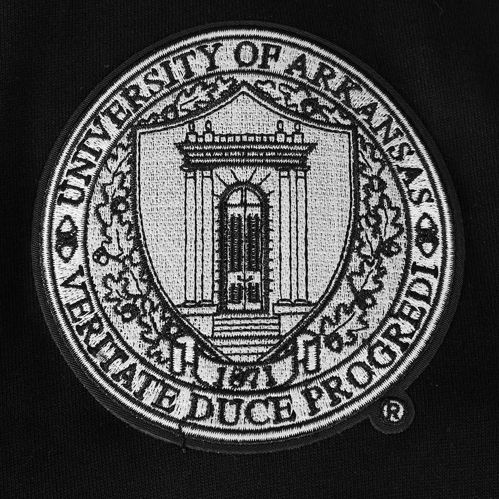 image:imagePro Standard Mens College Classic Chenille Brushed Back French Terry Crewneck SweatshirtBlack