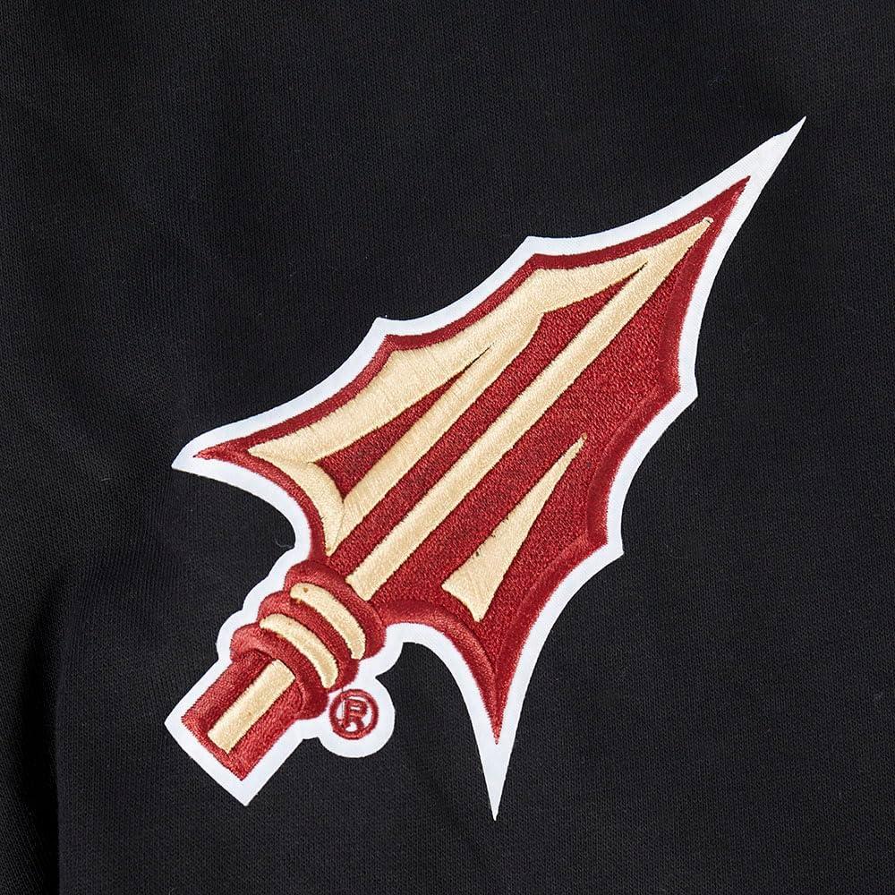 image:imagePro Standard Mens College Classic Chenille Brushed Back French Terry Crewneck SweatshirtBlack