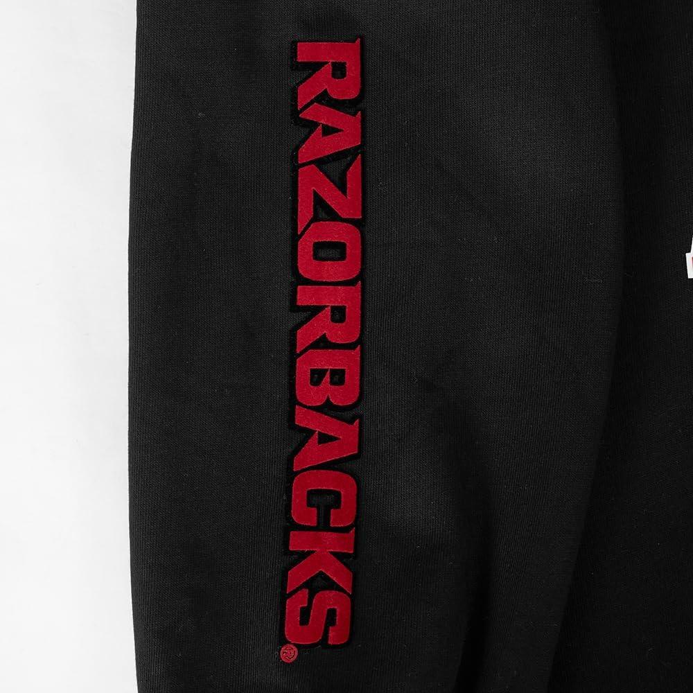 image:imagePro Standard Mens College Classic Chenille Brushed Back French Terry Crewneck SweatshirtBlack