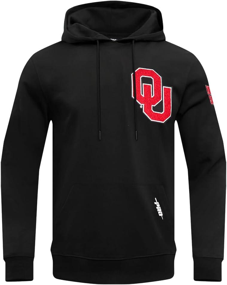 image:imagePro Standard Mens College Classic Chenille Cotton Double Knit Pull Over HoodieCardinal Red