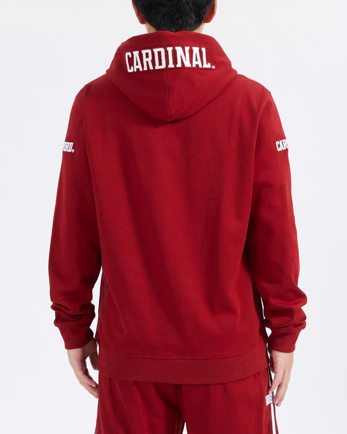 image:imagePro Standard Mens College Classic Chenille Cotton Double Knit Pull Over HoodieCardinal Red