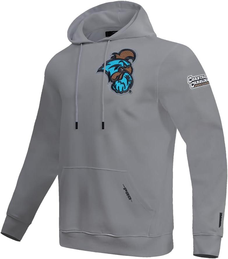 image:imagePro Standard Mens College Classic Chenille Cotton Double Knit Pull Over HoodieGray