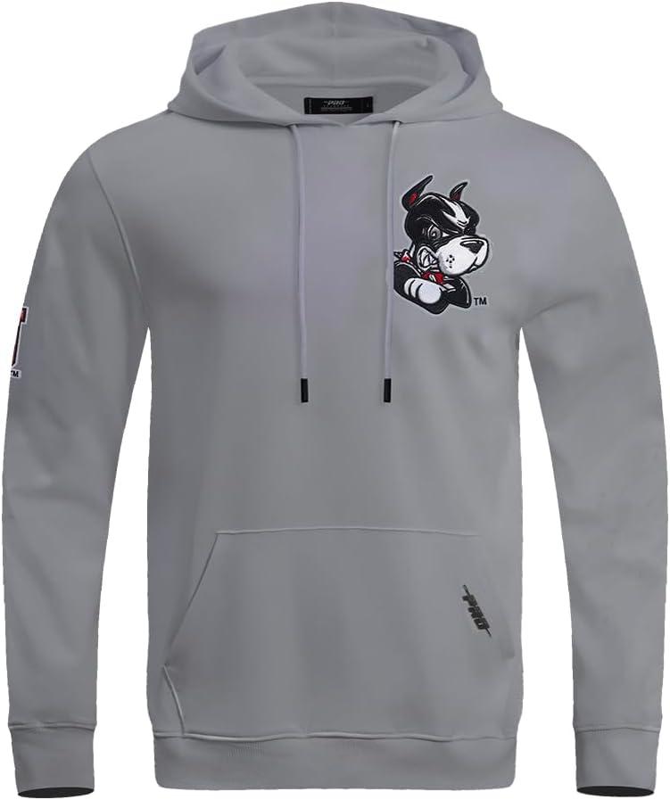 image:imagePro Standard Mens College Classic Chenille Cotton Double Knit Pull Over HoodieGray