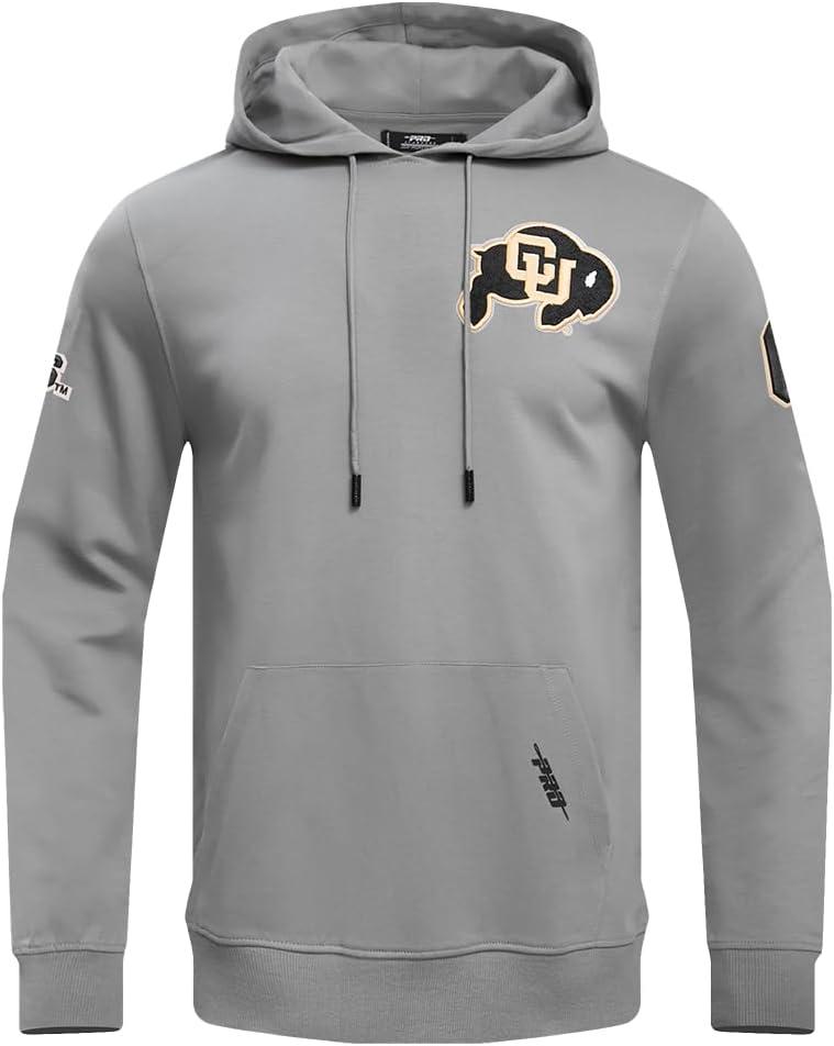 image:imagePro Standard Mens College Classic Chenille Cotton Double Knit Pull Over HoodieGray