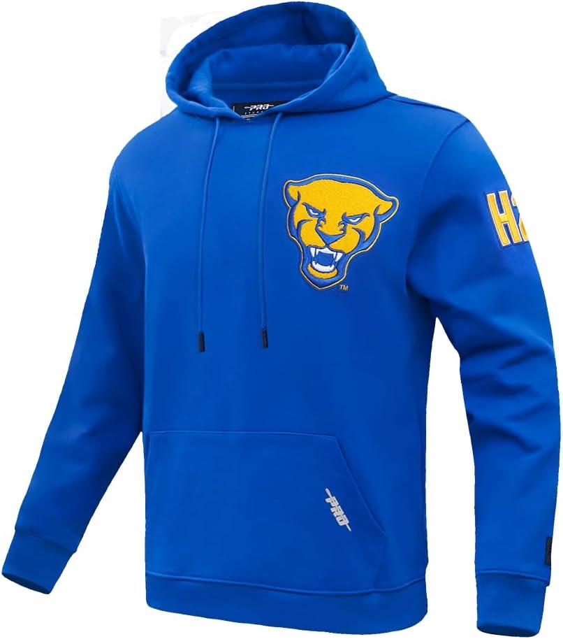 image:imagePro Standard Mens College Classic Chenille Cotton Double Knit Pull Over HoodieRoyal Blue