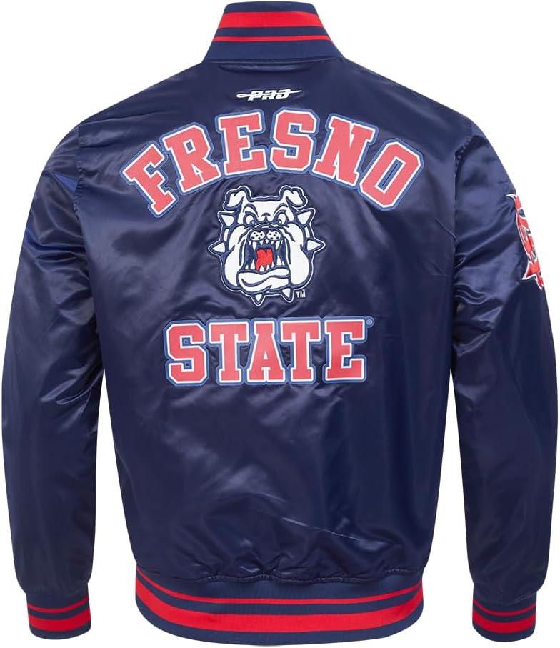 image:imagePro Standard Mens College Classic Chenille Satin JacketMidnight NavyRedMidnight Navy