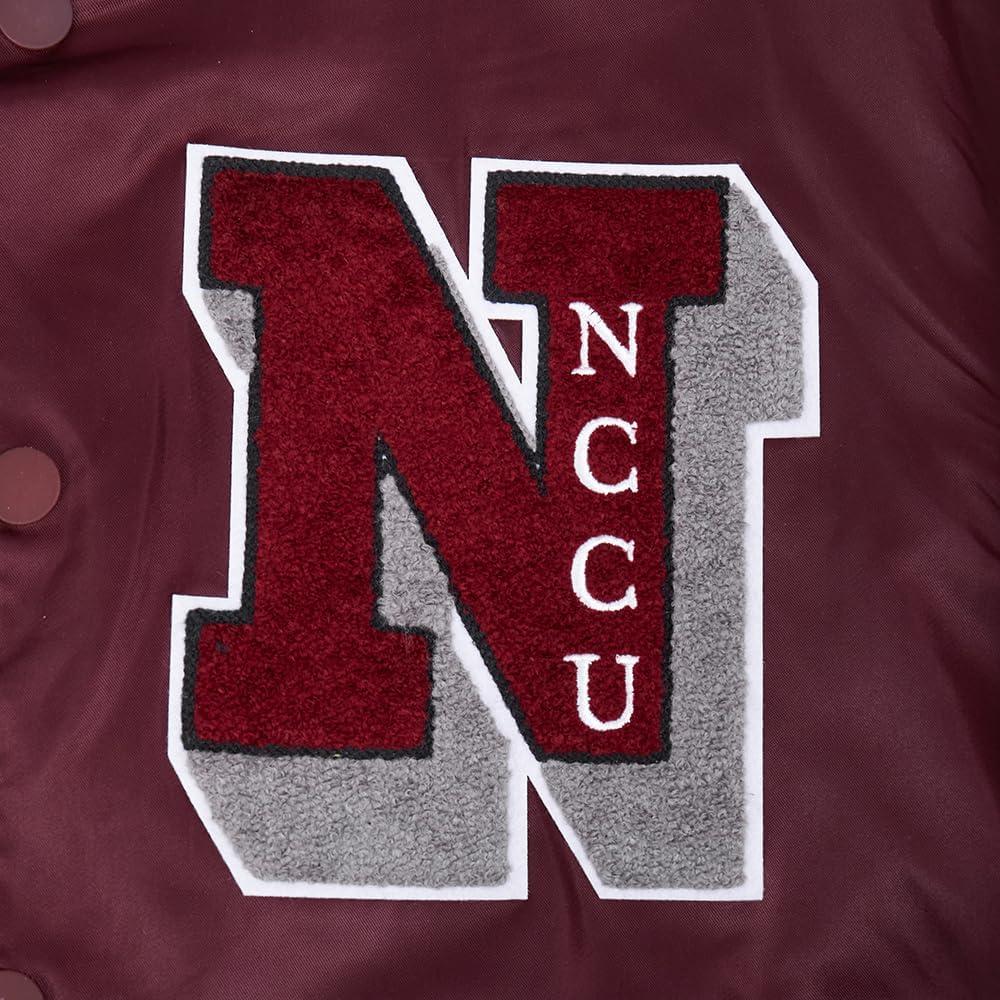 image:imagePro Standard Mens College Classic Chenille Satin JacketWine