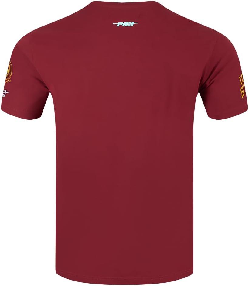 image:imagePro Standard Mens Mens College College Classic Chenille Cotton Single Short Sleeve TeeHeather Grey