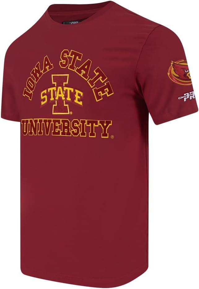image:imagePro Standard Mens Mens College College Classic Chenille Cotton Single Short Sleeve TeeHeather Grey