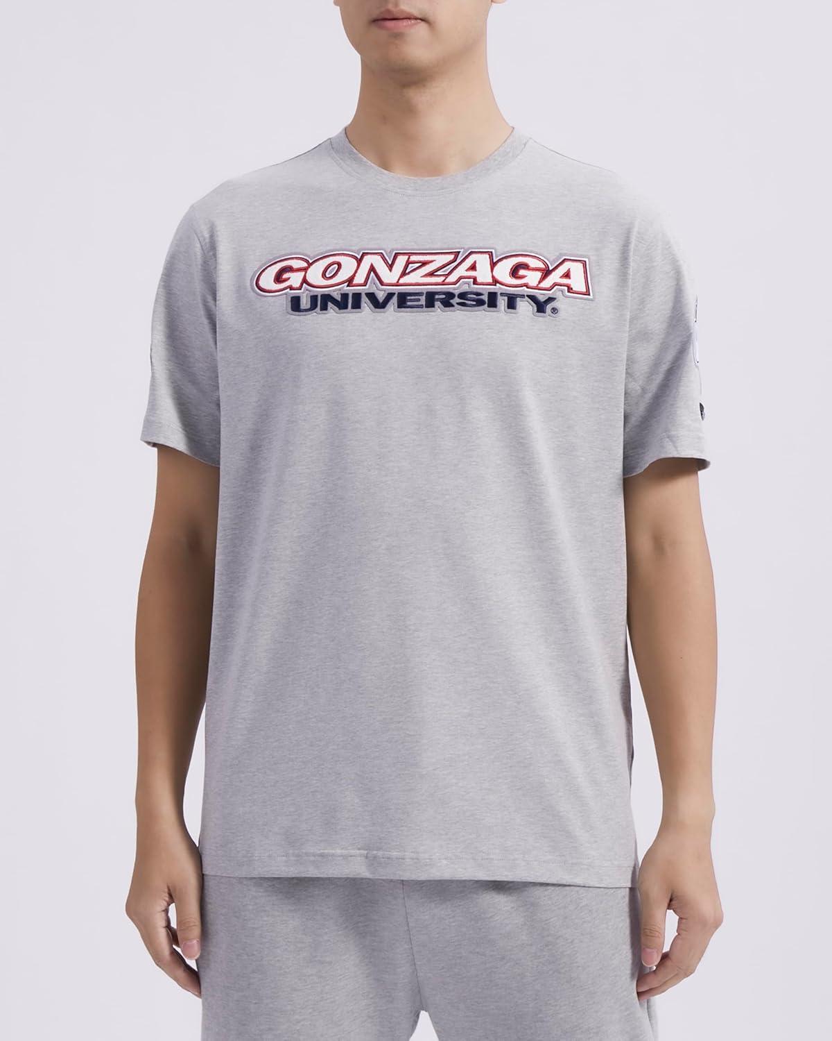 image:imagePro Standard Mens Mens College College Classic Chenille Cotton Single Short Sleeve TeeHeather Grey