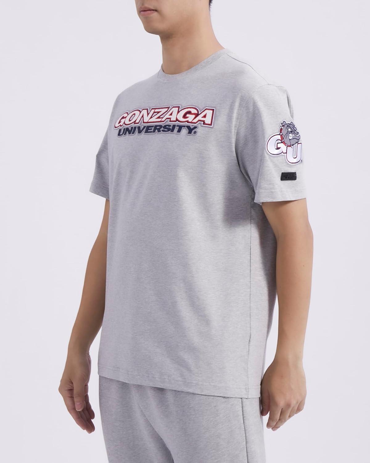image:imagePro Standard Mens Mens College College Classic Chenille Cotton Single Short Sleeve TeeHeather Grey