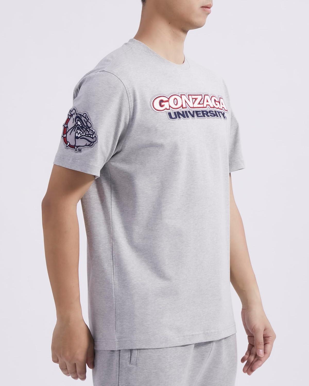 image:imagePro Standard Mens Mens College College Classic Chenille Cotton Single Short Sleeve TeeHeather Grey