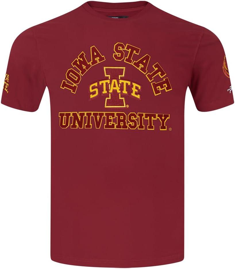 image:imagePro Standard Mens Mens College College Classic Chenille Cotton Single Short Sleeve TeeHeather Grey