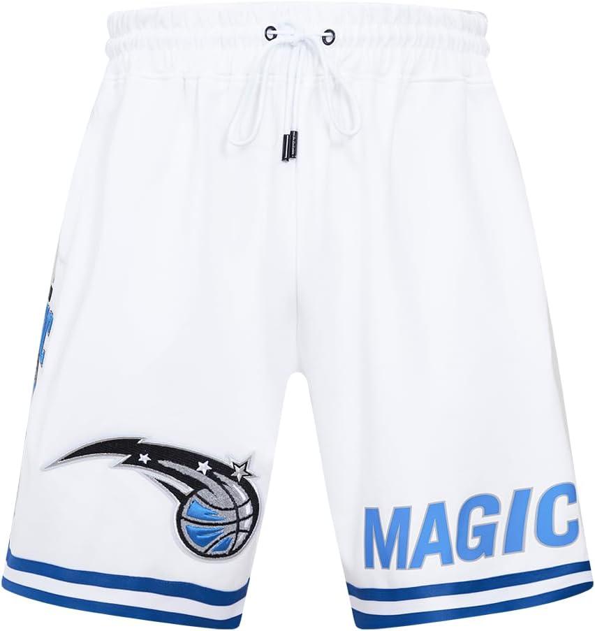 image:imagePro Standard Mens NBA Classic Chenille Cotton Double Knit Athletic ShortWhite