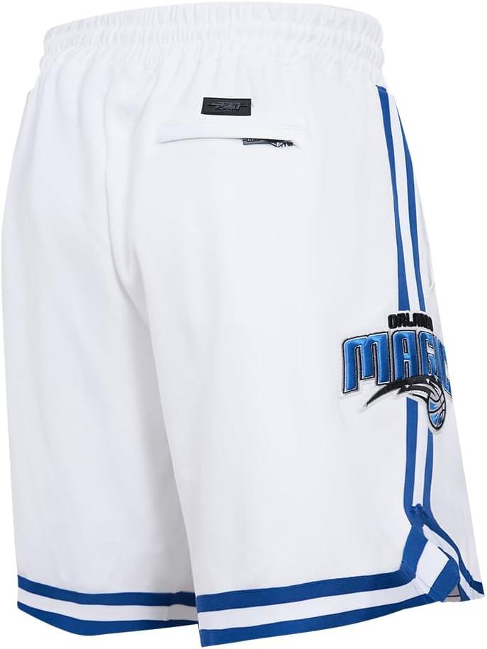 image:imagePro Standard Mens NBA Classic Chenille Cotton Double Knit Athletic ShortWhite