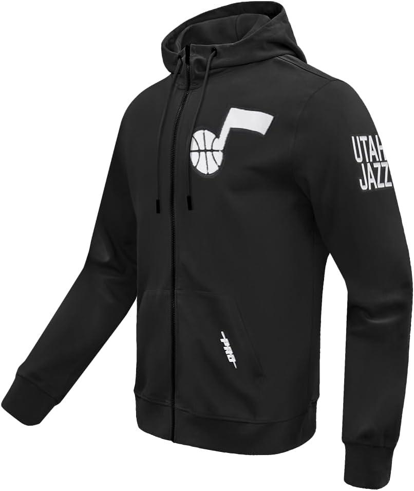 image:imagePro Standard Mens NBA Classic Chenille Double Knit Full Zip Hoodie