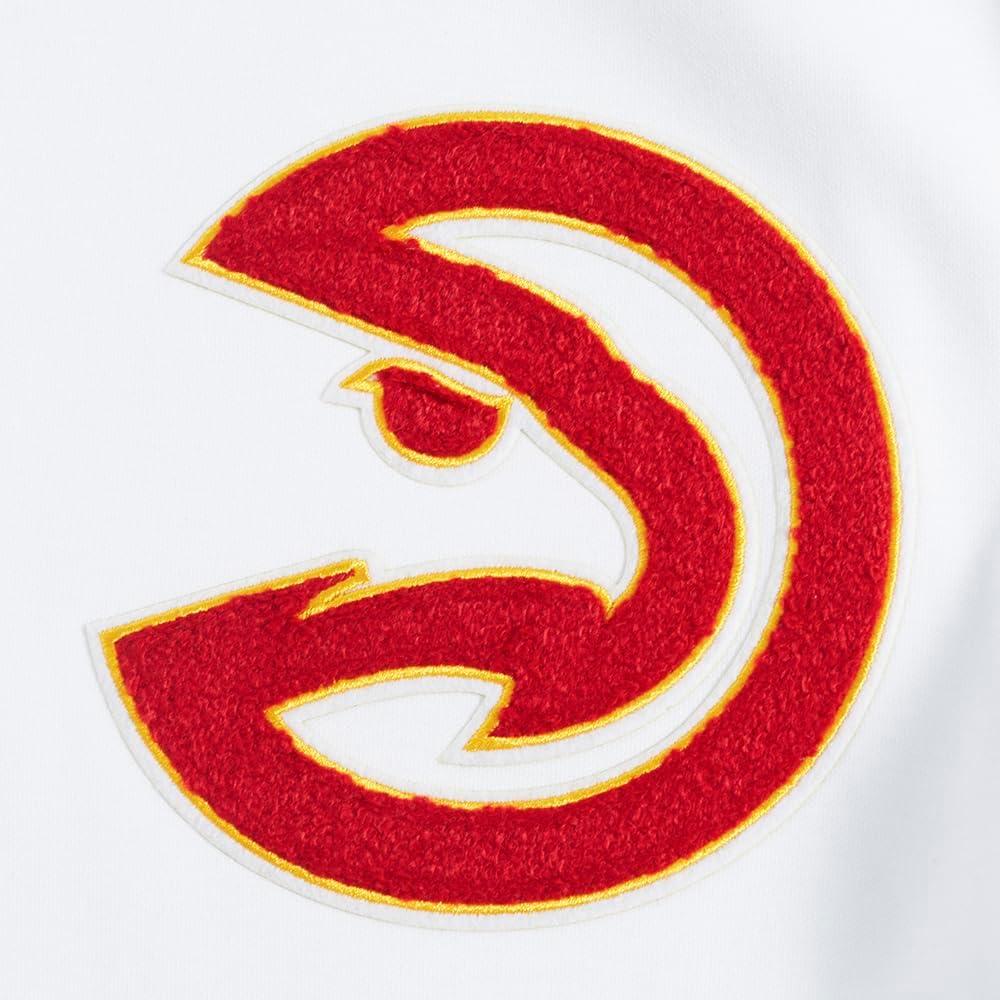 image:imagePro Standard Mens NBA Classic Chenille Double Knit Pull Over HoodieWhite
