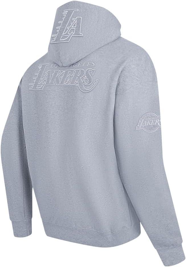 image:imagePro Standard Mens NBA Reverse French Terry Pull Over HoodieDark Heather Gray