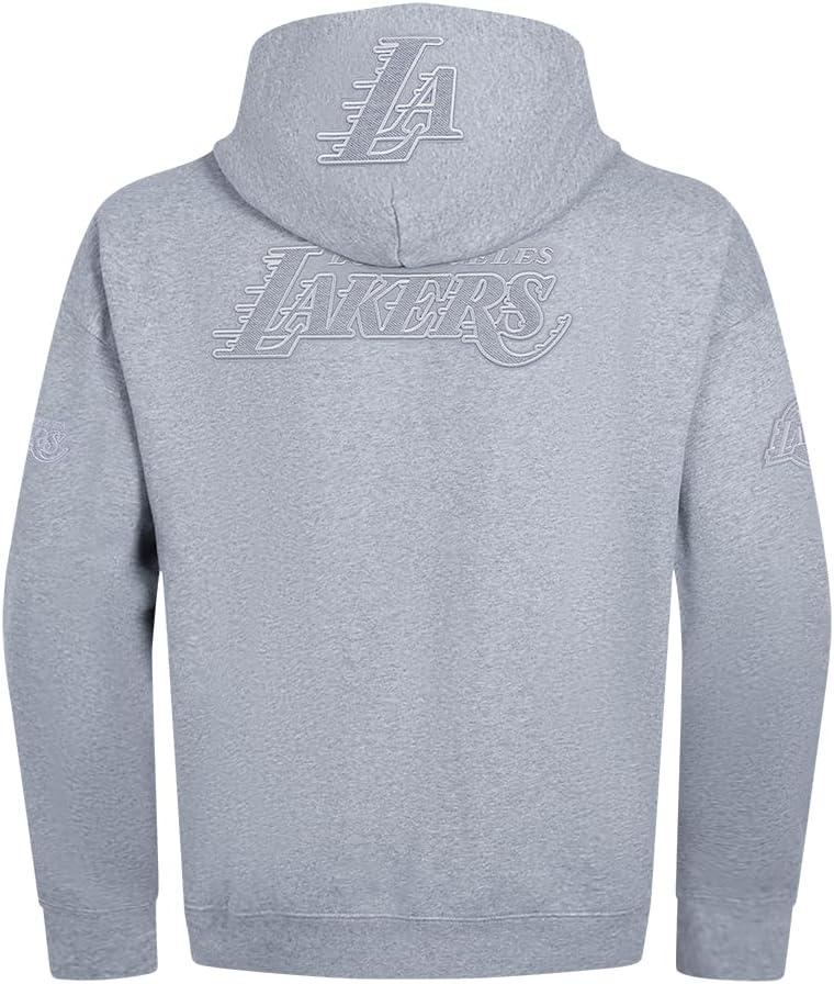 image:imagePro Standard Mens NBA Reverse French Terry Pull Over HoodieDark Heather Gray