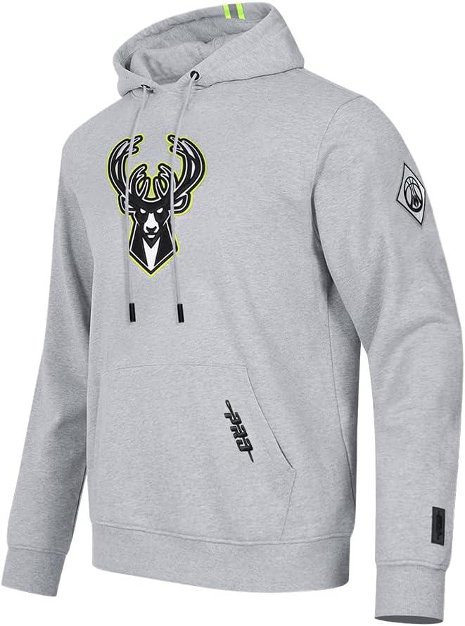 image:imagePro Standard Mens NBA Reverse French Terry Pull Over HoodieHeather Grey