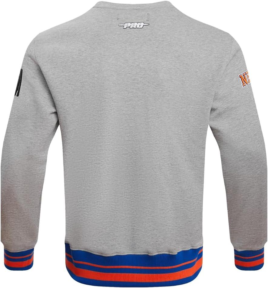 image:imagePro Standard Mens NBA Reverse French Terry Pull Over HoodieHeather GreyRoyalOrange