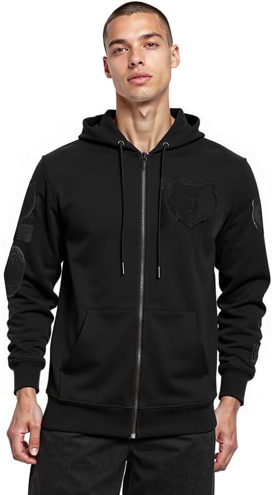 image:imagePro Standard Mens NBA Reverse French Terry Pull Over HoodieTriple Black