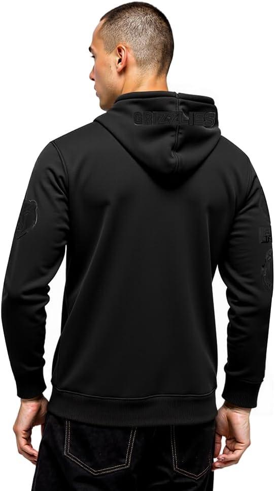 image:imagePro Standard Mens NBA Reverse French Terry Pull Over HoodieTriple Black