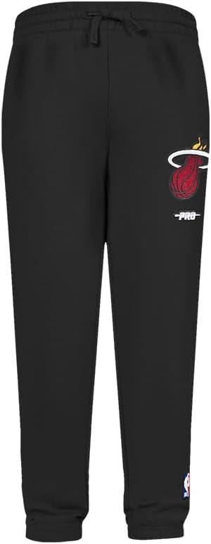 image:imagePro Standard NBA Boys Big Boys NBA Classic Chenille Fleece SweatpantBlack