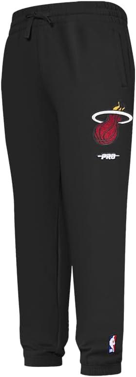image:imagePro Standard NBA Boys Big Boys NBA Classic Chenille Fleece SweatpantBlack