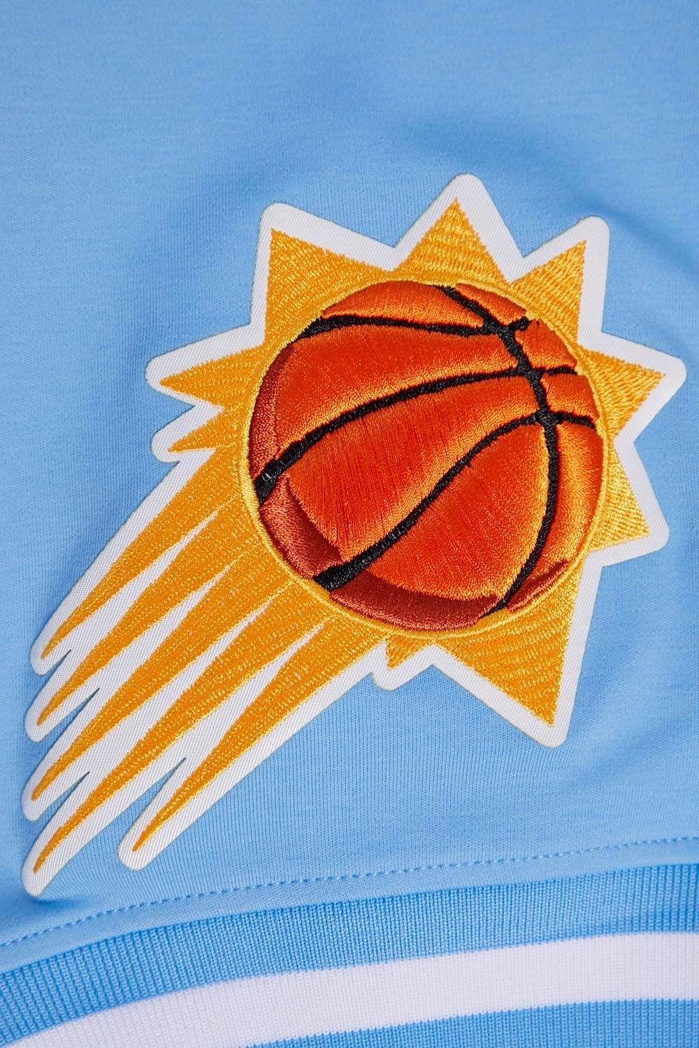 image:imagePro Standard NBA Mens Mens NBA Classic Chenille Cotton Double Knit Short Sleeve TeePrimary Team Color