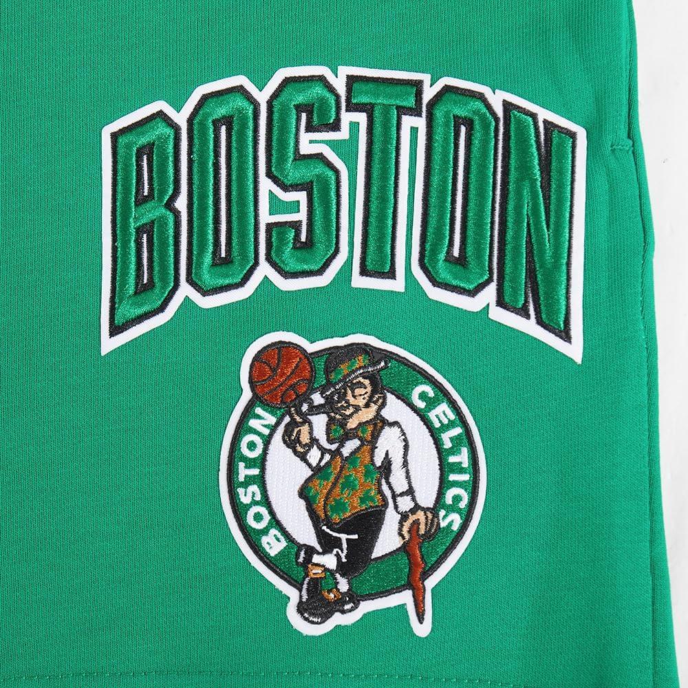 image:imagePro Standard NBA Womens Womens NBA Classic Chenille Fleece Fleece ShortKelly Green