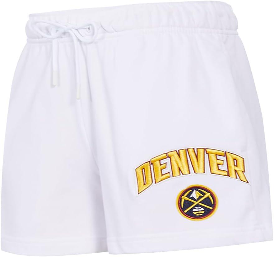 image:imagePro Standard NBA Womens Womens NBA Classic Chenille Fleece Fleece ShortWhite
